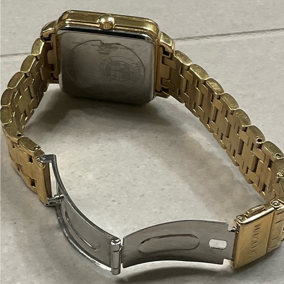 Citizen Eco Drive Mother of Pearl, Gold Tone, Swarovski Crystal, Womens Watch - Picture 7 of 9